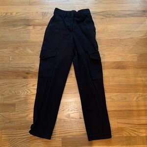 wilfred free black cargo pants size 00